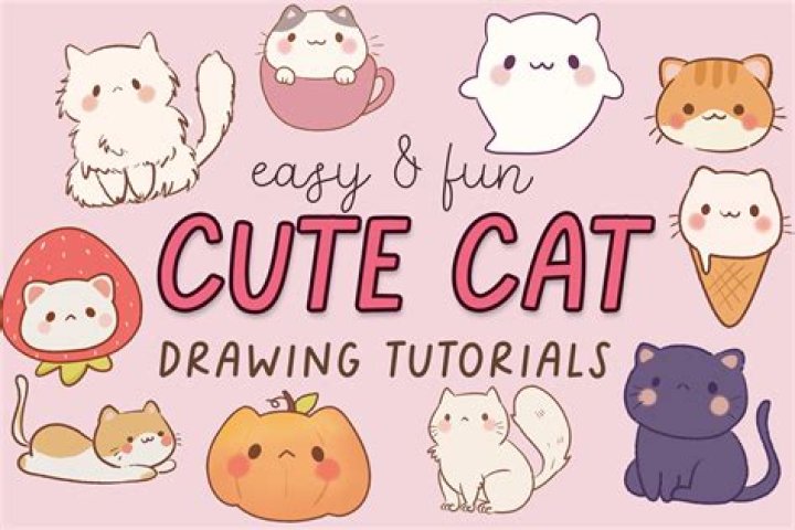 Cute Cat Drawing: A Guide to Creating Adorable Feline Art