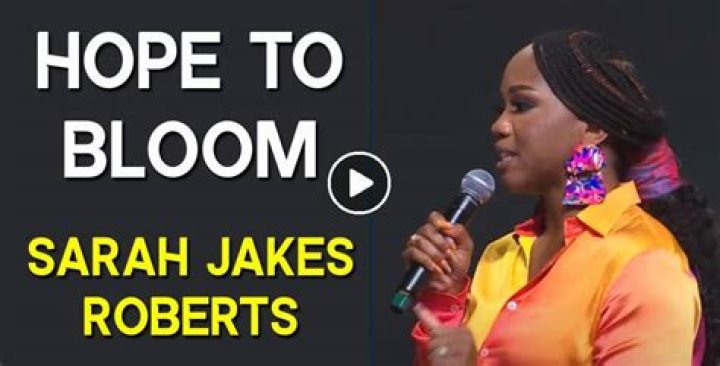 Discovering the Inspirational Journey of Sarah Jakes Roberts: A Beacon of Hope and Empowerment