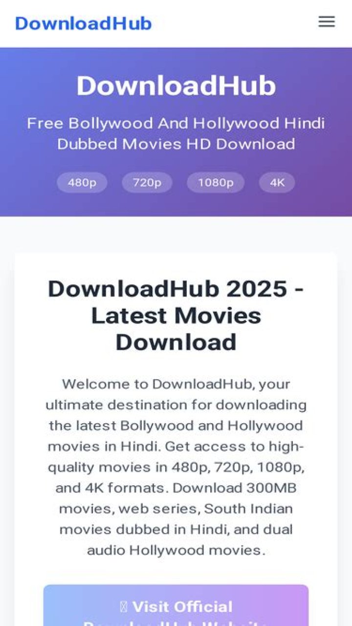 DownloadHub4U 2024: Your Ultimate Download Hub