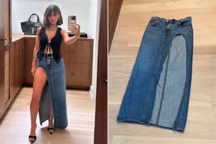 Maren Morris Jean Skirt: A Fashion Icon's Style Statement