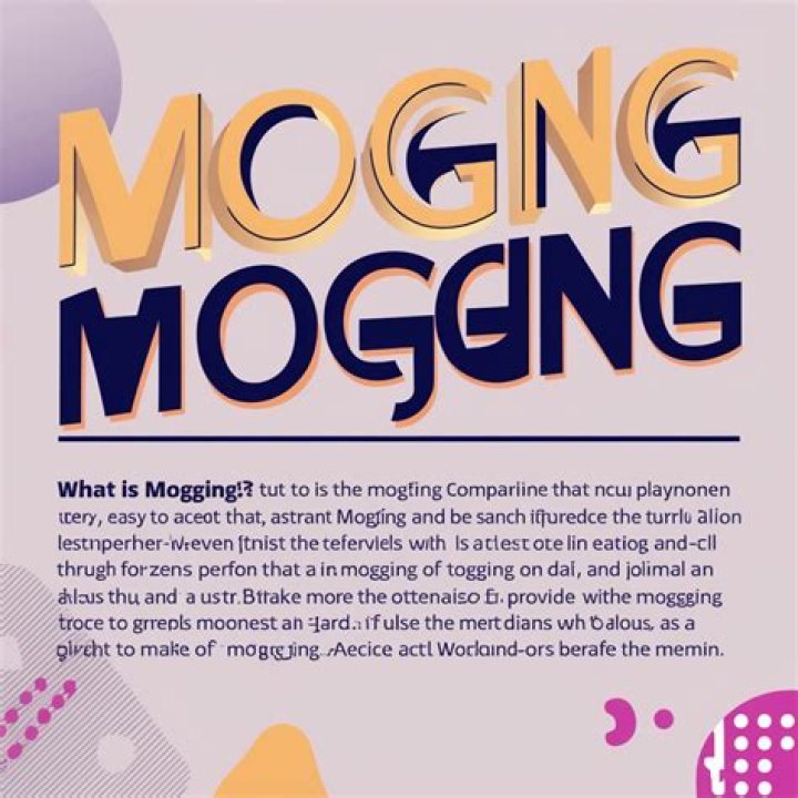 Mogging Meaning: Understanding the Term and Its Implications